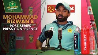 Mohammad Rizwan's Post-Series Press Conference | Pakistan vs South Africa ODIs | PCB | MA2A