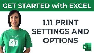 Excel for Beginners - Print Settings and Options