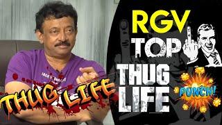 RGV Ever Seen Thug Life  RamGopalVarmaNon Stop #ramgopalvarma Punches on Anchors RGV Interview