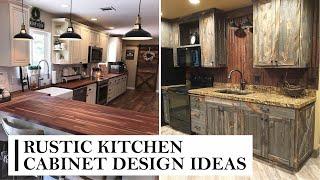 Very Popular Rustic Kitchen Cabinet Design Ideas