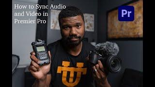 Quick Tips - How to Sync Audio and Video in Premiere Pro