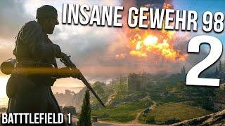 BATTLEFIELD 1 INSANE GEWEHR SNIPER STREAKS | BF1 Scout Gameplay