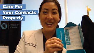 How To Care For Contact Lenses With Tangible Boost