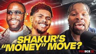 SHAKUR STEVENSON OPEN TO JOINING MAYWEATHER PROMOTIONS PLUS MANNY PACQUIAO BACK FOR ANOTHER TITLE?