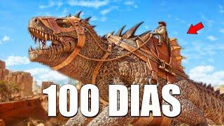 Pase 100 Días en Ark Survival Ascended Hardcore en Scorched Earth