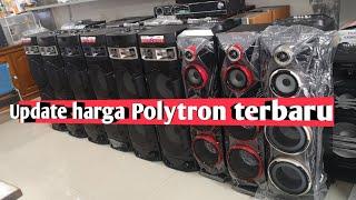 daftar harga speaker aktif Polytron  2024 update terbaru