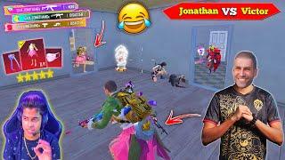  JONATHAN GAMING VS VICTOR BGMI FUNNY COMMENTARY GAMEPLAY #bgmi #ghayaltiger