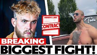 Andrew Tate Reveals SHOCKING Jake Paul Fight Contract Details