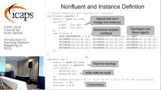 ICAPS 2014: Tutorial by Scott Sanner on Planning Domain Modeling in RDDL