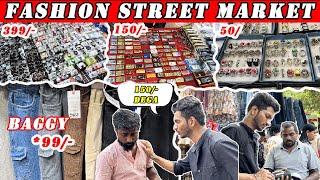 Fashion Street Market Mumbai | Churchgate Market | Fs market | Cst Market| baggy jeans