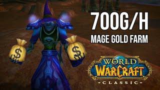 700 GOLD / HOUR MAGE GOLD FARM | WoW Classic 