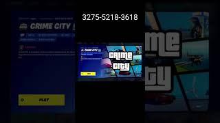 crime city/GTA map code in (Fortnite) #ad use code: framergamer