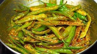 चटपटी हरी मिर्च फ्राई एक बार खाली तो सब्ज़ी खाना भूल जाओगे | Chatpati Hari Mirch Fry | Veg Food Talk