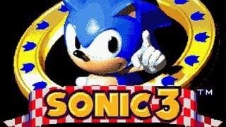 Angel Island Zone | Sonic the Hedgehog 3 100% Walkthrough - "1/6" (No Commentary)