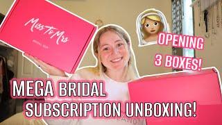 MEGA Bridal Subscription Unboxing! | Nichole Currier