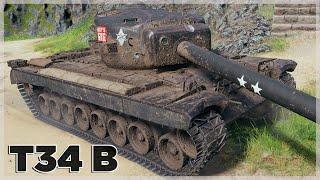 T34 B - 8.2K Damage 8 Kills - World of Tanks