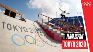  Team Japan skateboarding at Tokyo 2020!