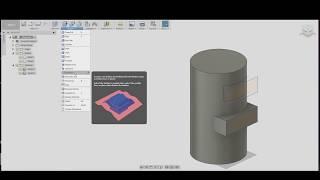 How to Sketch on a Cylinder or rounded Surface in Fusion 360 EASY!!