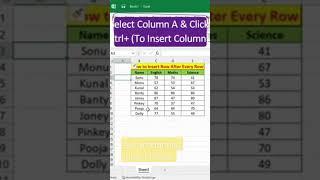 Automatically Insert Rows l #exceltutorial #excel #exceltips #follow #exceltutorial #pc #excel