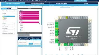 HOVERBOARD PIN OUT Configuration stm32 pro WITH STM32CUBEMX 3PHASE BLDC MOTOR HALL SENSORS part 1