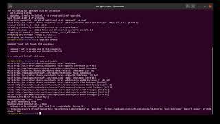 Install VSCode via Linux Ubuntu 20.04.3 LTS Command Line