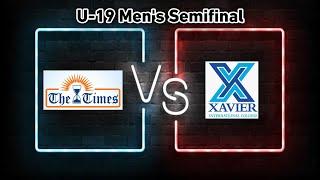 The Times Vs. Xavier Int'l | Semifinal | U-19 Men's Basketball