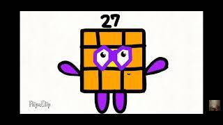 numberblocks band 21-40 by @leonardo Loreto