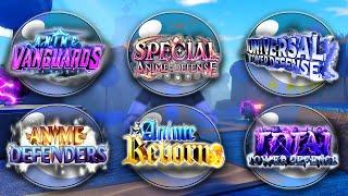 CAN ANY OF THESE NEW TOWER DEFENSE GAMES BE THE NEW ANIME ADVENTURES??