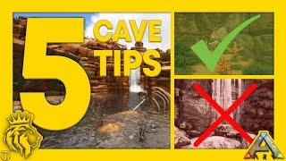 TOP 5 Cave Building Tips! | Works for ANY Cave | ARK: Survival Evolved