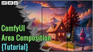 ComfyUI: Area Composition, Multi Prompt Workflow Tutorial