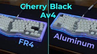 Av4 Cherry Black Hyperglide on 2 Plates