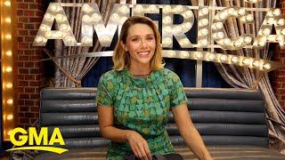 Ask Me Anything: Elizabeth Olsen answers fan questions backstage at 'GMA'