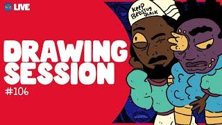  Minds of Sweat // Live Drawing Session #106