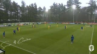  Attacking build up play + Finishing / Netherlands Training Today