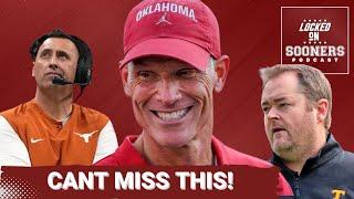 Which of Oklahoma's games on the 2024 schedule could be considered toss-up games?