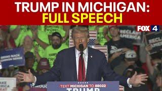 Trump Rally in Michigan: FULL SPEECH