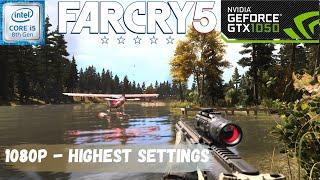 FarCry 5 GTX 1050 Gameplay 1080p - Maximum Settings | i5 8300h | 16 GB Ram