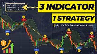 Effective Pocket Option Strategy: Supertrend, Bollinger Bands & Zig Zag Indicators