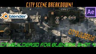 CityBuilder3d Blender scene breakdown: Soviet Trailer setup #4