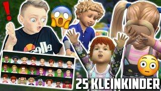 25 KLEINKINDER IN EINEM HAUSHALT! Geht das gut...? ️ Die Sims 4: Kleinkinder Challenge