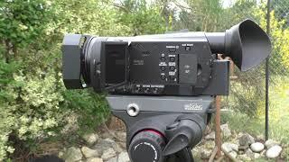 The New Camera. A Sony FDR-AX700