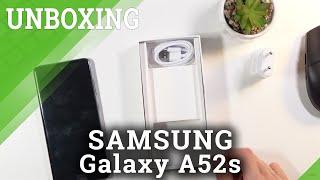 Unboxing SAMSUNG Galaxy A52s 5G - What's inside the box? | Quick Review