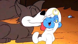 Wolf Pack Smurf: Is Baby Smurf  Mowgli? @TheSmurfsEnglish