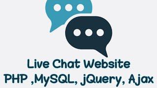 chat application PHP MySQL Ajax Jquery | برمجة موقع دردشة