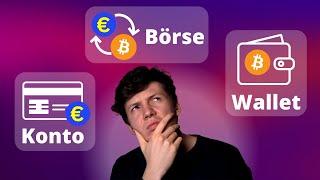 Wie bekomme ich Geld von meinem Konto auf eine Wallet? Konto, Exchange & Wallet erklärt