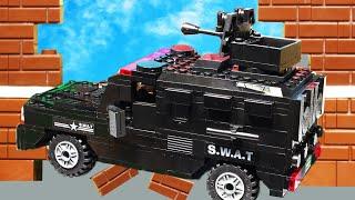 Lego SWAT Breaks Through | Lego Stop Motion Animation