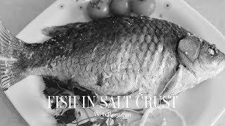 [No Music] Fish in Salt Crust - Tuzda Balık Tarifi (ENG/TR)