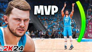 LUKA DONCIC in The REC is TERRIFYING...(NBA 2K24)