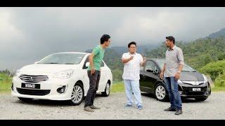 DRIVEN 2014 #6: RM10 Challenge - Ford Fiesta Ecoboost vs Honda Jazz Hybrid vs Mitsubishi Attrage