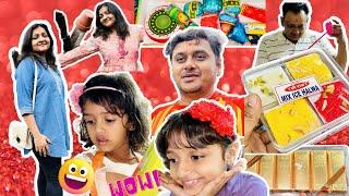 Mumbai se GIFT Puri family k liye aayipapa ko sweet bohot achi lagithank you my family subscriber🫂